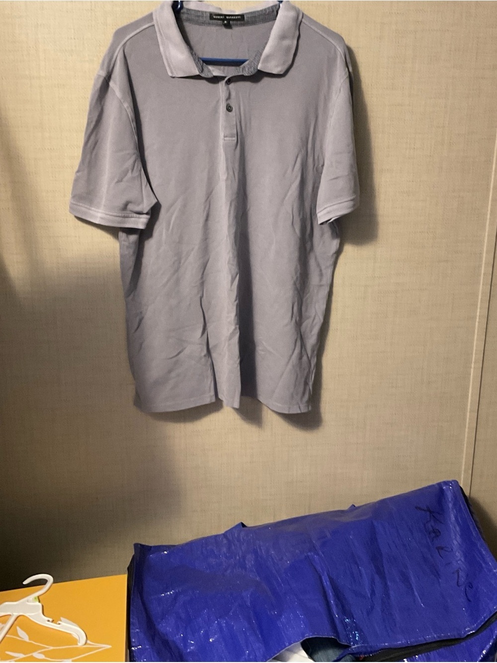 Robert Barakett Light Gray Polo Shirt